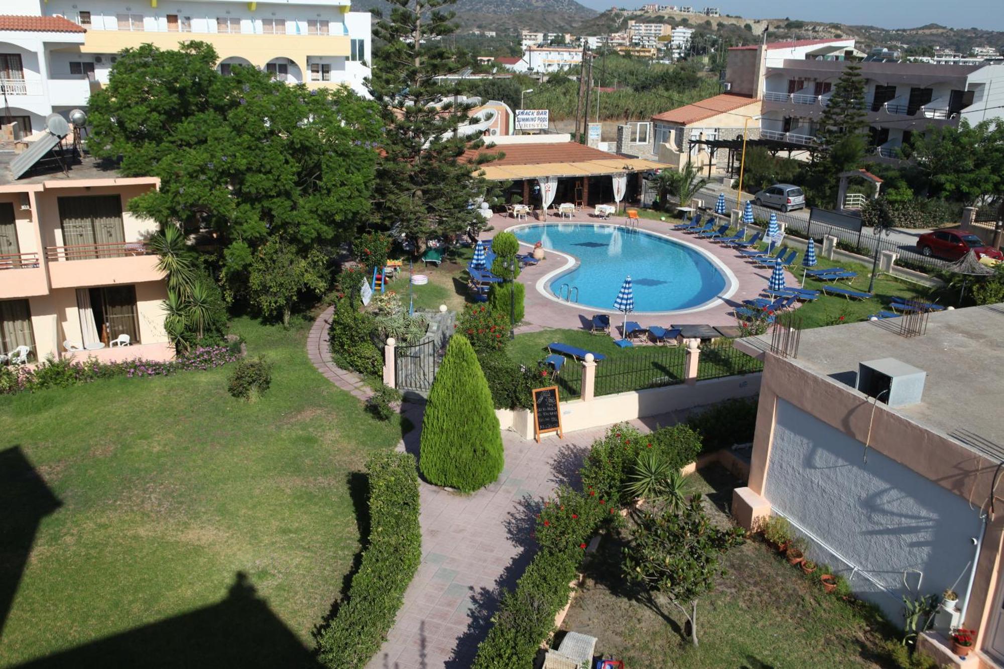 Lyristis Dinos Studios & Apartments Faliráki Kültér fotó