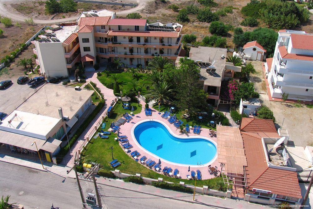 Lyristis Dinos Studios & Apartments Faliráki Kültér fotó